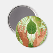 ハンドル付気にき マグネット (正面/裏面)