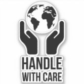 ハンドル気に付き シール (正面)