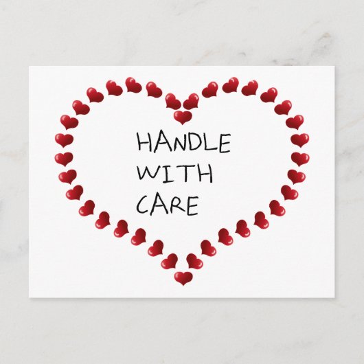 ハンドル気に付き ポストカード (正面)