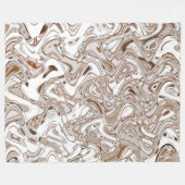 ハンドル5の抽象芸術、2018年の(写真) | SVPのイメージ フリースブランケット (正面(横))