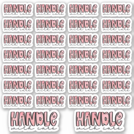 ハンドル(水気に色のステッカー付き) シール (正面)