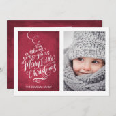 ハンドレタタイポグラフィオーナメント | クリスマス (正面/裏面)