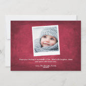 ハンドレタタイポグラフィオーナメント | クリスマス (裏面)