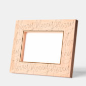 ハンドレタリング メリー レーザー彫刻フレーム (左)