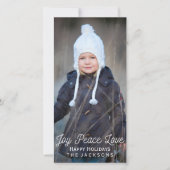 ハンドレタージョイ平和ラブホリデーフォト シーズンカード (正面)