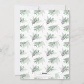 ハンドレタージョユーノールホリデーフォトカード シーズンカード (裏面)