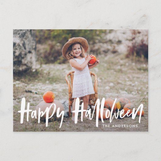ハンドレタード ハロウィン | ハロウィン 写真 ポストカード (正面)