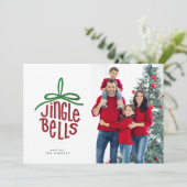 ハンドレタ絵を描ーのJingle Bellsオーナメント写真 (スタンド正面)