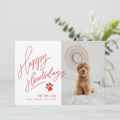 ハンドレットレッドハッピーハウリデイズポードッグ写真 シーズンカード (スタンド正面)