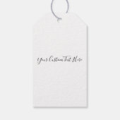 ハンドレット付き唇ありがとう ギフトタグ (裏面)