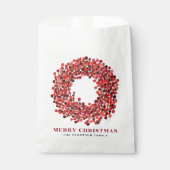 ハンドレッド絵を描ワンターベリーリースクリスマス フェイバーバッグ (正面)