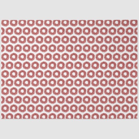 ハンドレッド絵を描ワンターベリーリースクリスマス 薄葉紙 (正面)