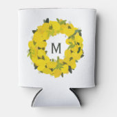 ハンドレモ絵を描ンリースモノグラムクーラーボックス 缶クーラー (正面)