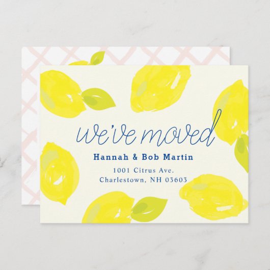 ハンドレモ絵を描ン動用案内はがき 案内ポストカード (正面/裏面)