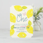 ハンドレ絵を描モンガールピンクバーチャル1st誕生日 招待状 (スタンド正面)