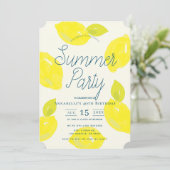 ハンドレ絵を描モンピックサマー誕生日 招待状 (スタンド正面)