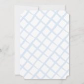 ハンドレ絵を描モンブルーベイビーシャワー（郵便） 招待状 (裏面)