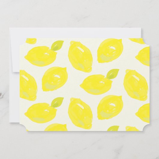 ハンドレ色彩の鮮やかモンブルーチェック赤ちゃんシャワー サンキューカード (裏面)