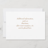 ハンドロザリオビーズブルー 招待状 (裏面)