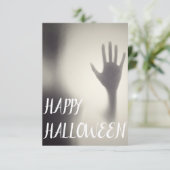 ハンド不気味ハロウィーンカード (スタンド正面)