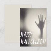 ハンド不気味ハロウィーンカード (正面/裏面)
