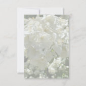 ハンド書RSVPカード 出欠カード (裏面)