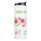 ハンド絵を描さくらんぼフラズグラニーニードルポイント タンブラー (回転左)