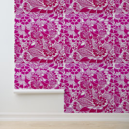 ハンド絵を描フローラメンディヘンナピールアンドスティック 壁紙