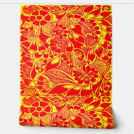 ハンド絵を描フローラメンディヘンナピールアンドスティック 壁紙