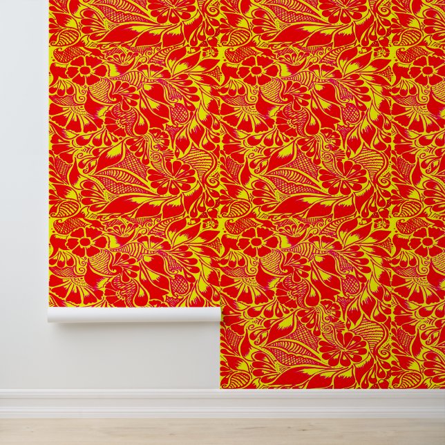 ハンド絵を描フローラメンディヘンナピールアンドスティック 壁紙 (アプリケーション)