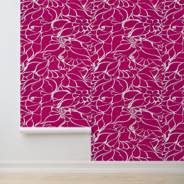 ハンド絵を描フローラメンディヘンナピールアンドスティック 壁紙