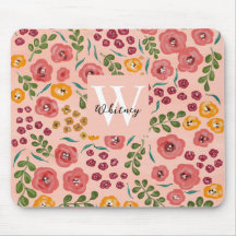 ハンド絵を描抽象芸術フローラ赤面ピンク