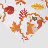 ハンド絵を描秋愛らしい女の子ティッシュペーパー 薄葉紙 (詳細)