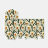 ハンド絵を描赤面&アイボリーバラ緑豊かな緑 フェイバーボックス (折り畳みなし)