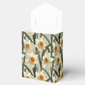 ハンド絵を描赤面&アイボリーバラ緑豊かな緑 フェイバーボックス (オープン)