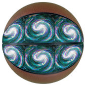 ハンド絵を描銀河系 バスケットボール (正面)