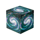 ハンド絵を描銀河系 フォトキューブ (裏面アングル)