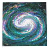 ハンド絵を描銀河系 フォトキューブ (正面)