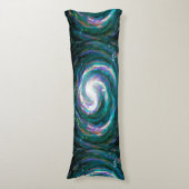 ハンド絵を描銀河系 ボディピロー (正面縦)