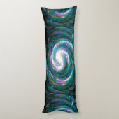 ハンド絵を描銀河系 ボディピロー (裏面 (縦))