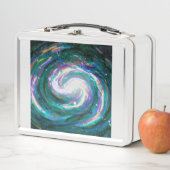 ハンド絵を描銀河系 メタルランチボックス (インサイチュ)