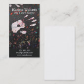 ハンド絵画ズ 名刺 (正面/裏面)