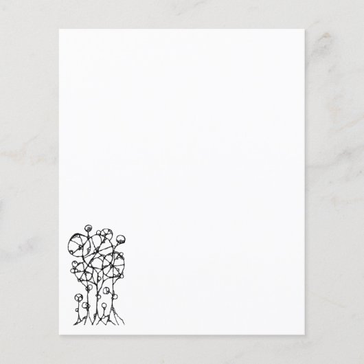 ハンド絵画- 抽象芸術ツリーグループ1 (正面)