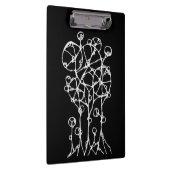 ハンド絵画- 抽象芸術ツリーグループ2 クリップボード (右)