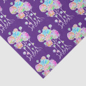 ハンド絵画- 抽象芸術ツリーグループ4 薄葉紙 (詳細)