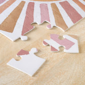 ハンド色彩の鮮やかウォーター色レトロサンジグソーパズル ジグソーパズル (側面)