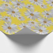 ハンド色彩の鮮やかデイジーラッピング紙 ラッピングペーパー (角)