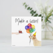 ハンド色彩の鮮やかド誕生日カード (スタンド正面)