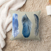 ハンド色彩の鮮やか羽ポリエステル装飾用クッション クッション (ブランケット)