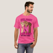 ハンド・ザ・ファイトは私の闘乳がん認識度 Tシャツ (正面フル)